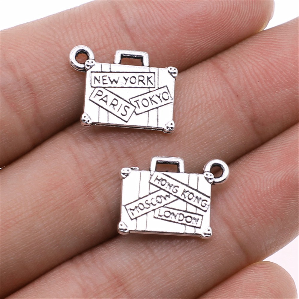 Jewelry Making Tokyo - 10 adet/Lot13 * 17mm Metal bavul