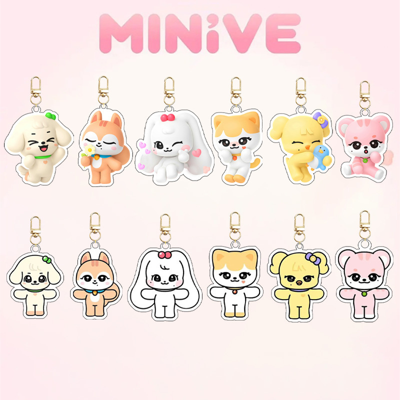 Jewelry Making Resin - Ive Minivek Kpop Grubu Idol Akrilik