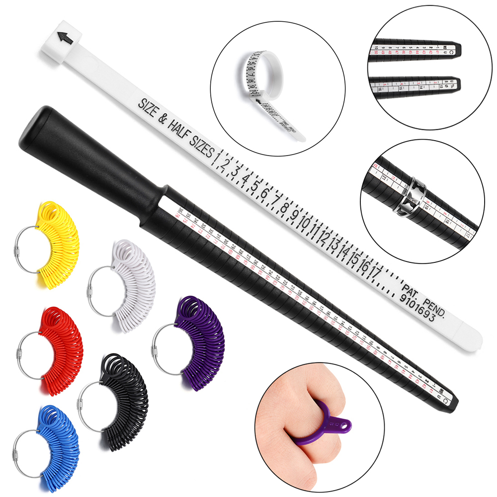 Jewelry Making Kit Professional - Profesyonel Takı Araçları Halka Ölçer Mandrel