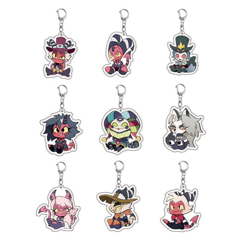 Jewelry Making Resin - Hazbin Hotel Yeni Akrilik Popüler Anime