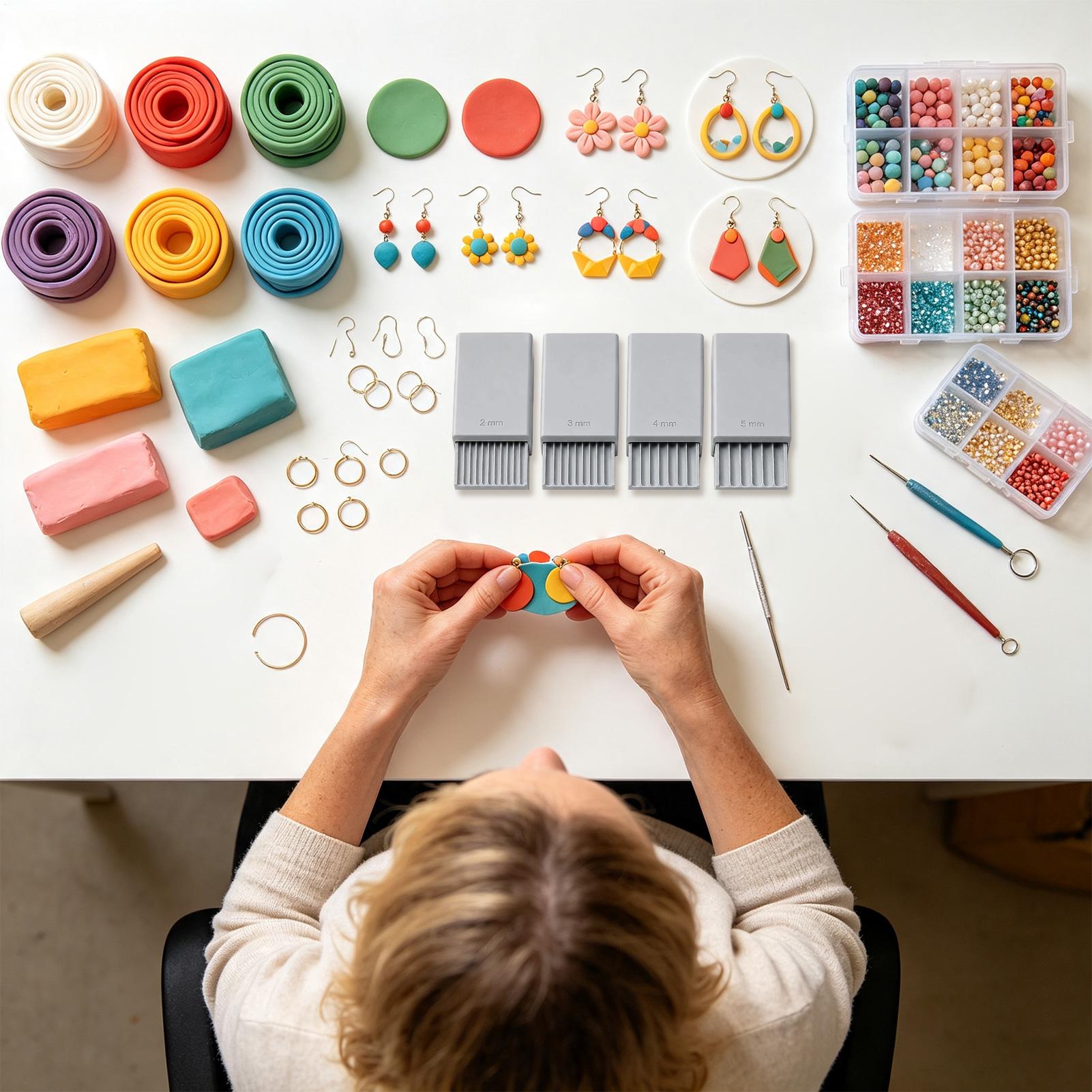 Jewelry Making In Clay - 3D Baskılı Kil Boncuk Yapıcı DIY
