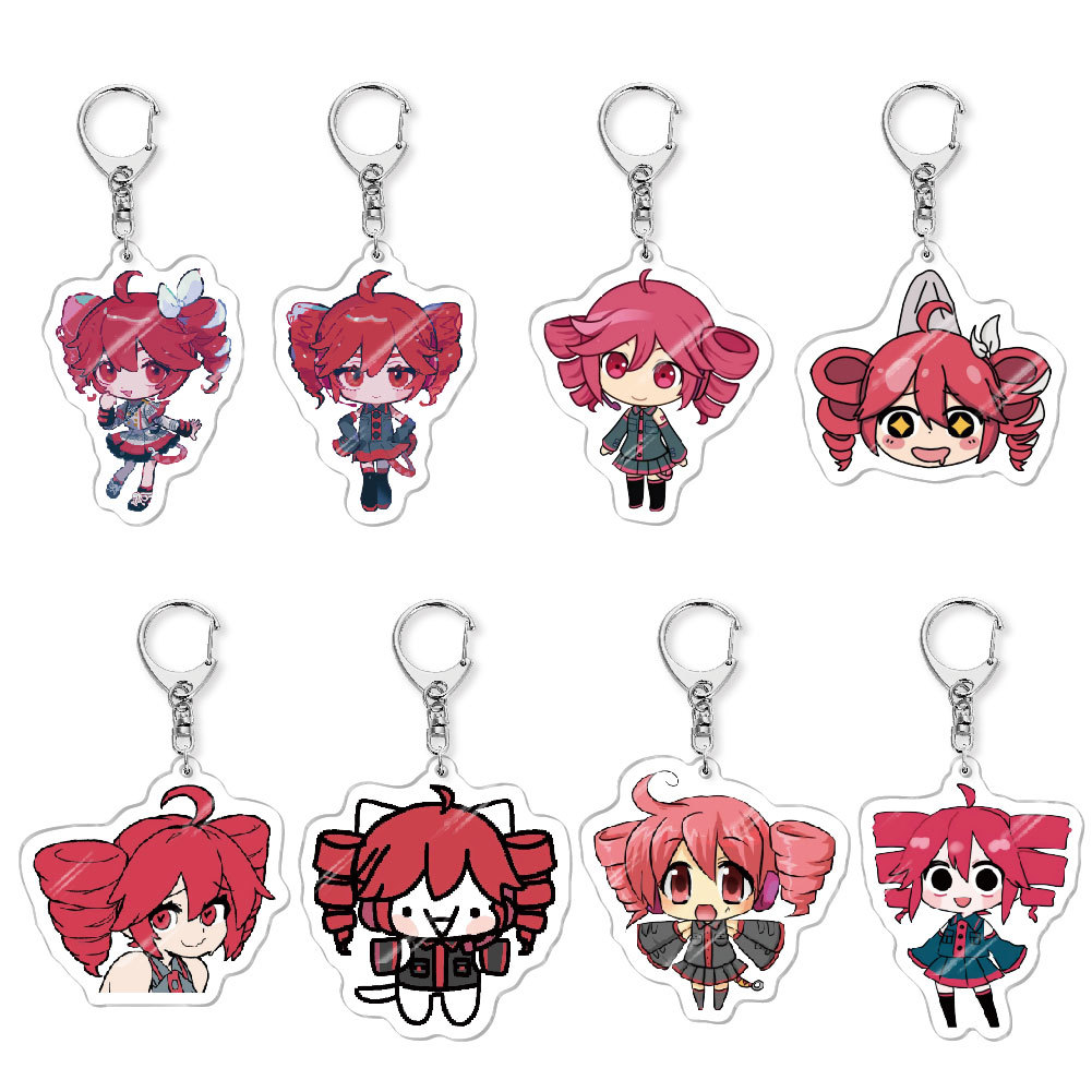 Jewelry Making Resin - Kasane Teto ‌ Peluş Anime Anahtarlık