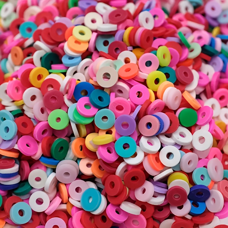 Jewelry Making In Clay - 1000 adet, 6mm (0,236 inç), karışık