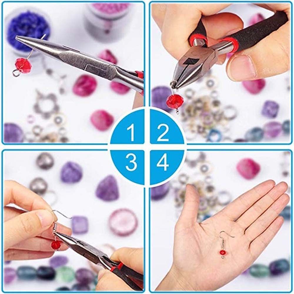 Jewelry Making Kit Professional - Profesyonel Kullanışlı Aksesuarlar DIY Döküm El