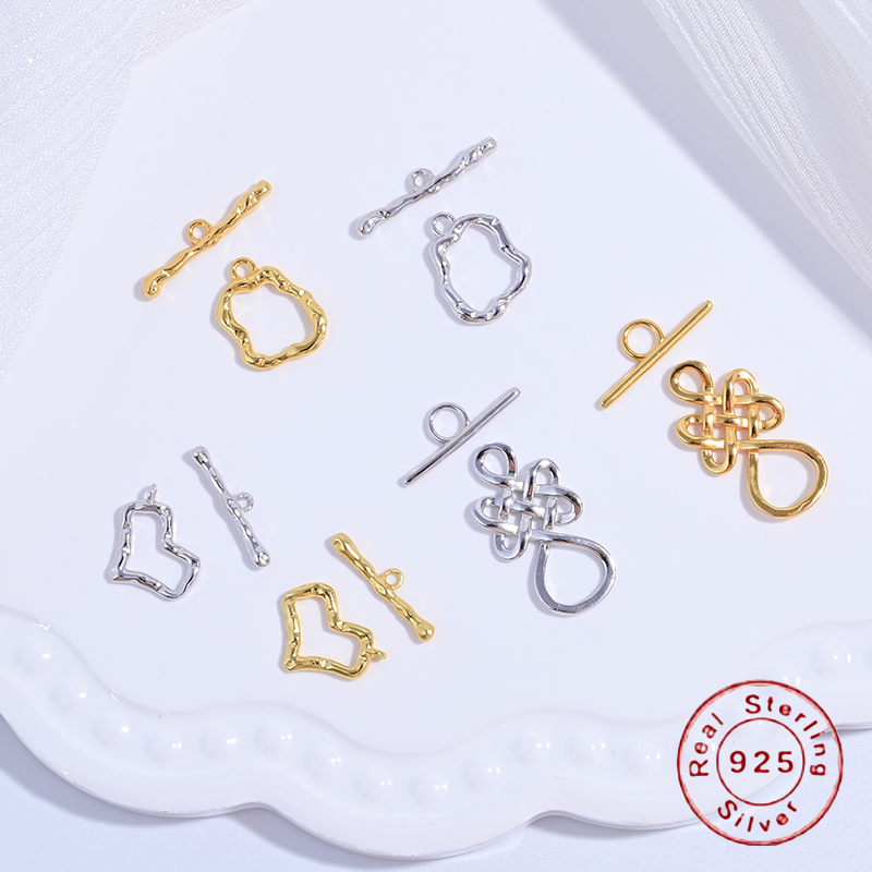 Jewelry Making Knots For Clasps - S925 Gümüş Çin düğüm, Aşk Şekli