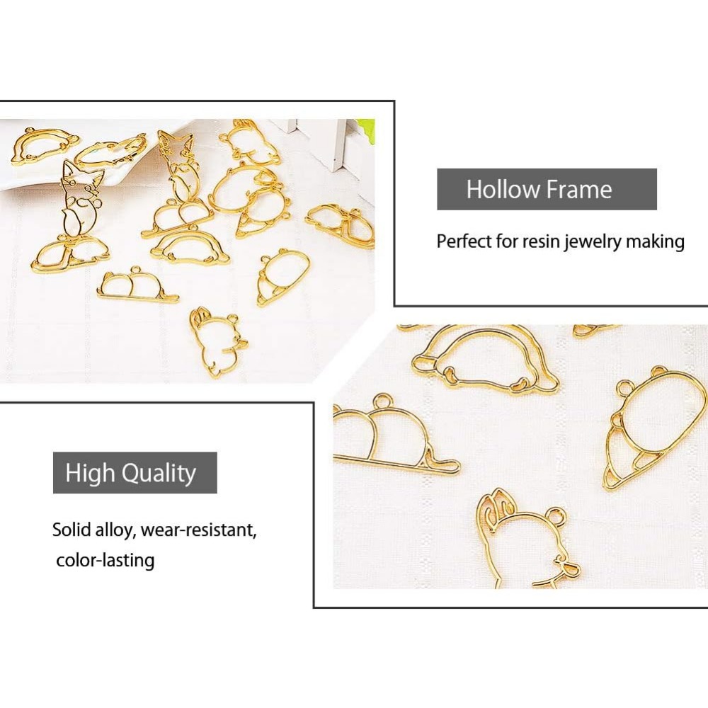 14 adet Hibernator Tema Açık Ç - Jewelry Making Resin incelemesi ve fiyatı
