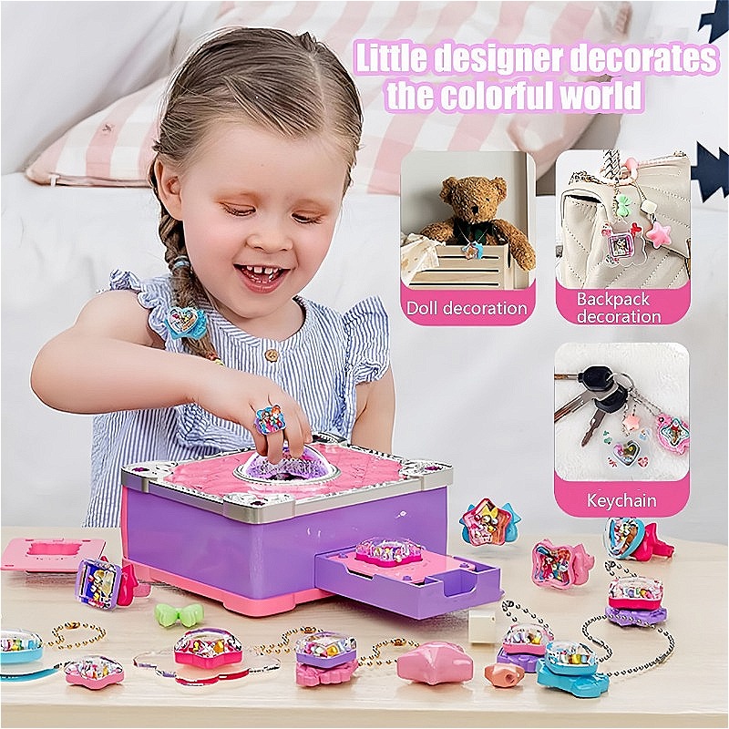3D Etiket Yapma Seti Kendin Ya - Jewelry Making Machine incelemesi ve fiyatı