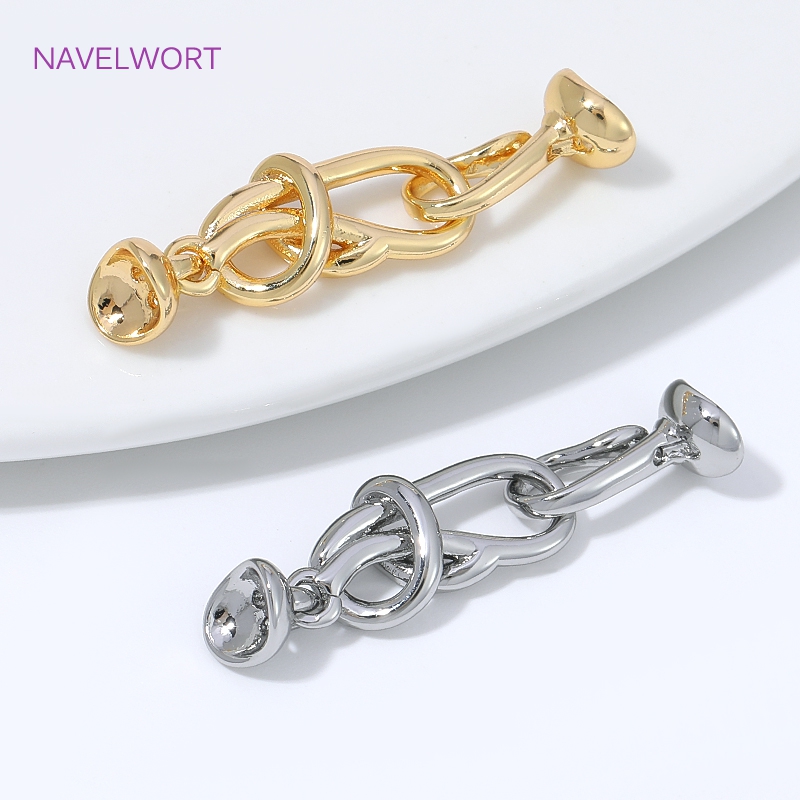 18K Altın Kaplama Sonsuzluk Dü - Jewelry Making Knots For Clasps incelemesi ve fiyatı