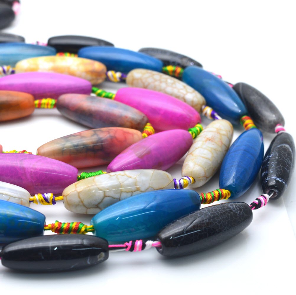 Doğal taş renkli büyük akik ta - Jewelry Making Store incelemesi ve fiyatı