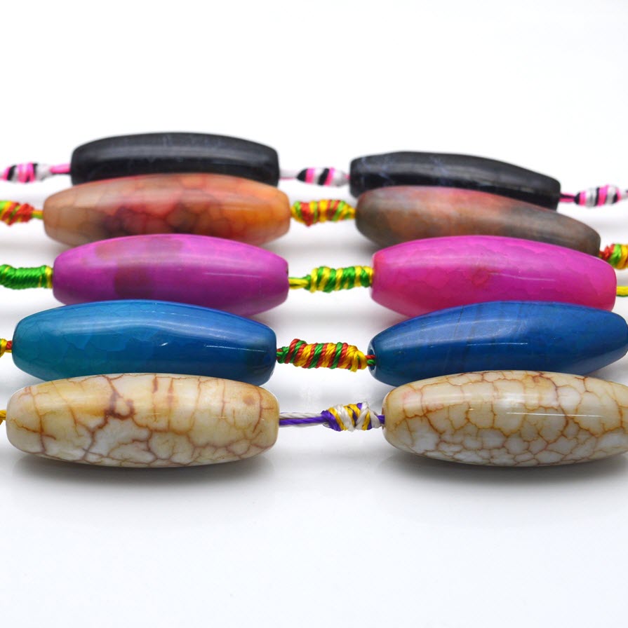 Doğal taş renkli büyük akik ta - Jewelry Making Store incelemesi ve fiyatı