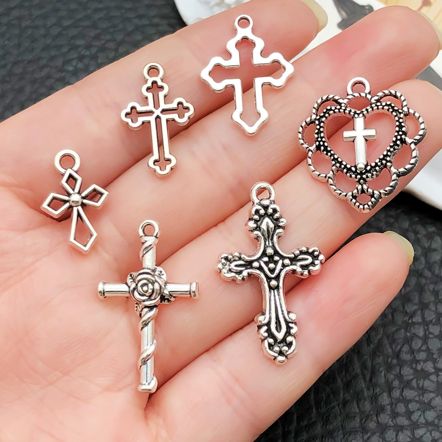 52 adet Çeşitli Çapraz Kolye ( - Jewelry Making Tutorial incelemesi ve fiyatı