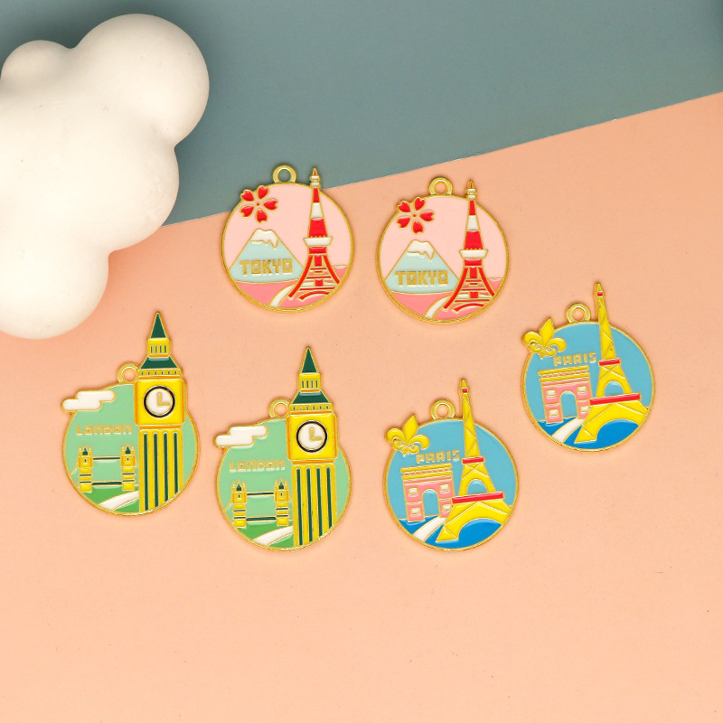 10 adet Renkli Emaye Seyahat T - Jewelry Making Tokyo incelemesi ve fiyatı