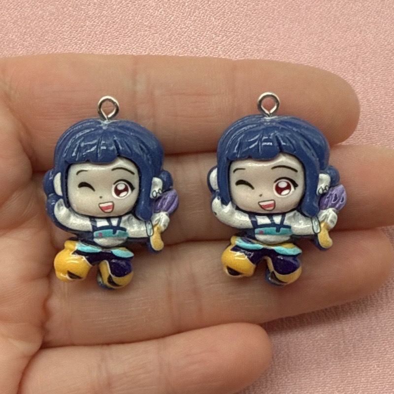 10 adet reçine karikatür kolye - Jewelry Making Resin incelemesi ve fiyatı
