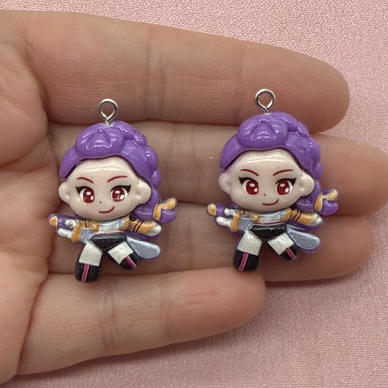 10 adet reçine karikatür kolye - Jewelry Making Resin incelemesi ve fiyatı