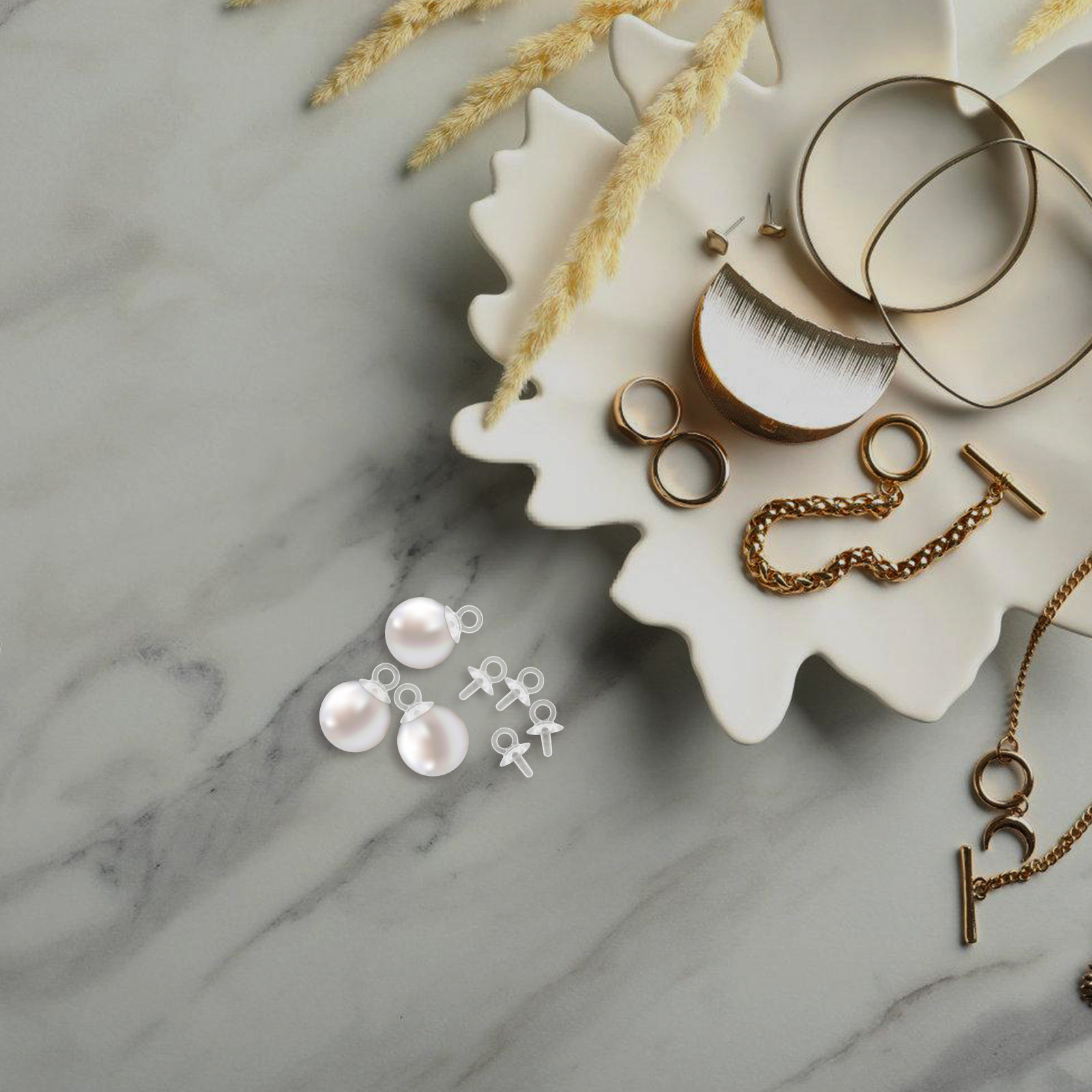 100 Adet Reçine Bardak Göz Pim - Jewelry Making Resin incelemesi ve fiyatı
