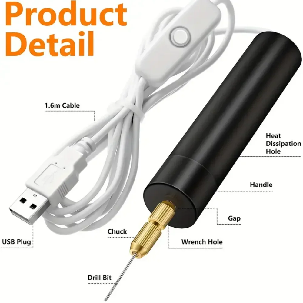 Mini Elektrikli Matkap USB Güç - Jewelry Making Kit Professional incelemesi ve fiyatı