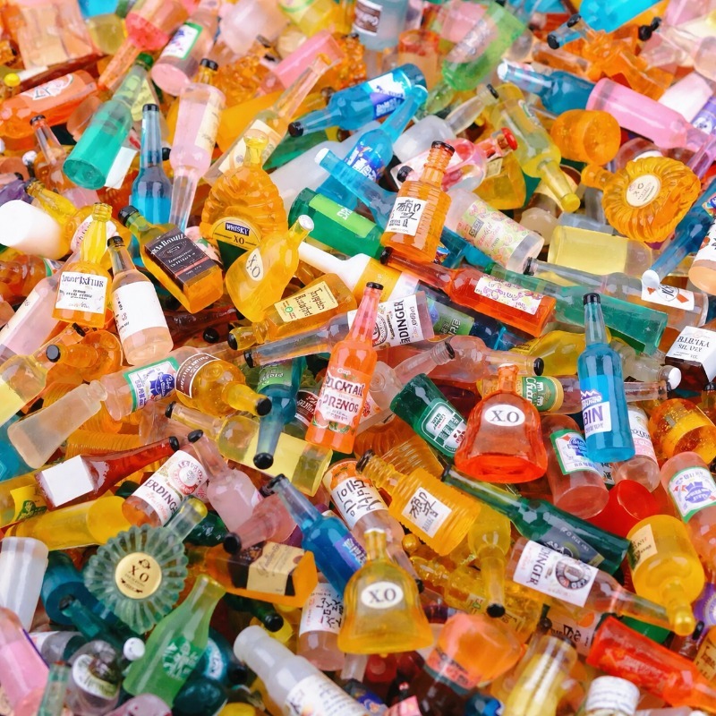 Minyatür Simüle Şarap Şişesi R - Jewelry Making Resin incelemesi ve fiyatı
