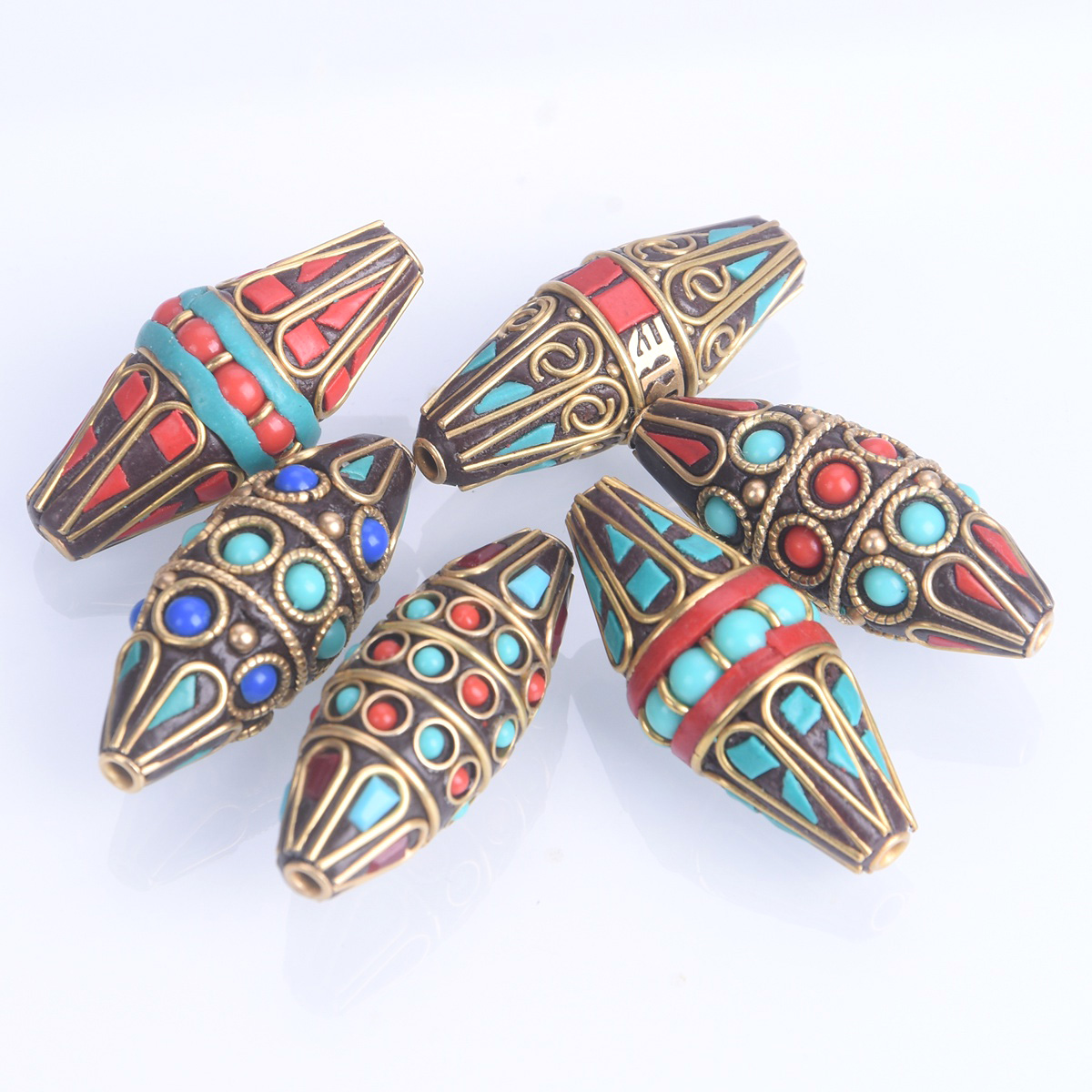 1 adet Bicone Oval Şekil 38x15 - Jewelry Making In Clay incelemesi ve fiyatı