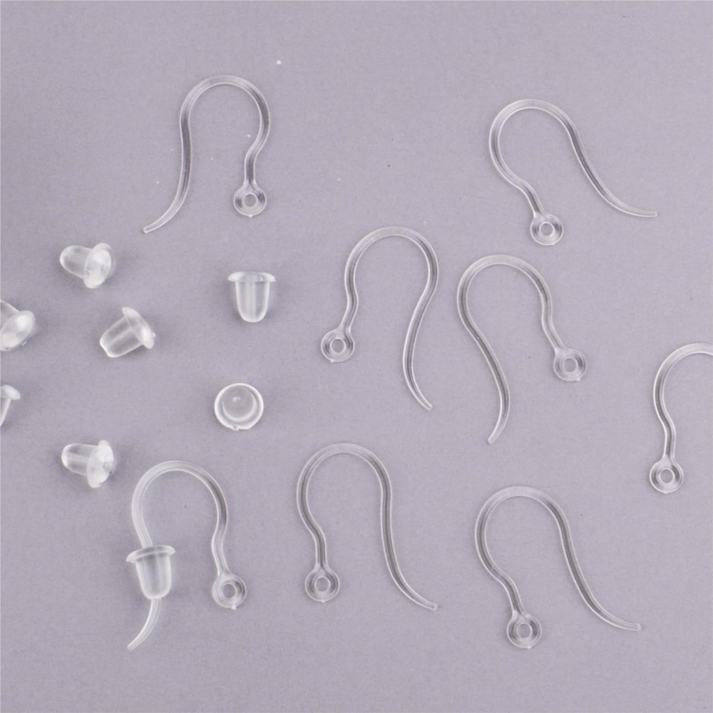 40 adet Şeffaf Plastik Küpe Ka - Jewelry Making Resin incelemesi ve fiyatı