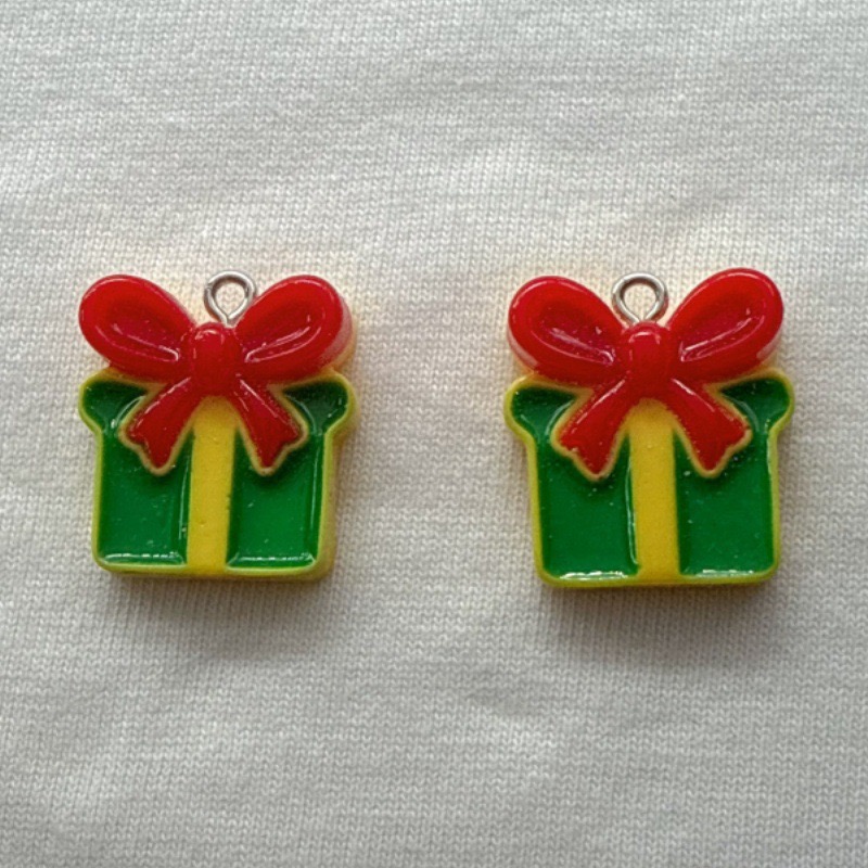 10 adet Noel Karikatür Serisi  - Jewelry Making Resin incelemesi ve fiyatı