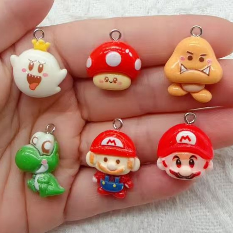 10 adet reçine karikatür kolye - Jewelry Making Resin incelemesi ve fiyatı