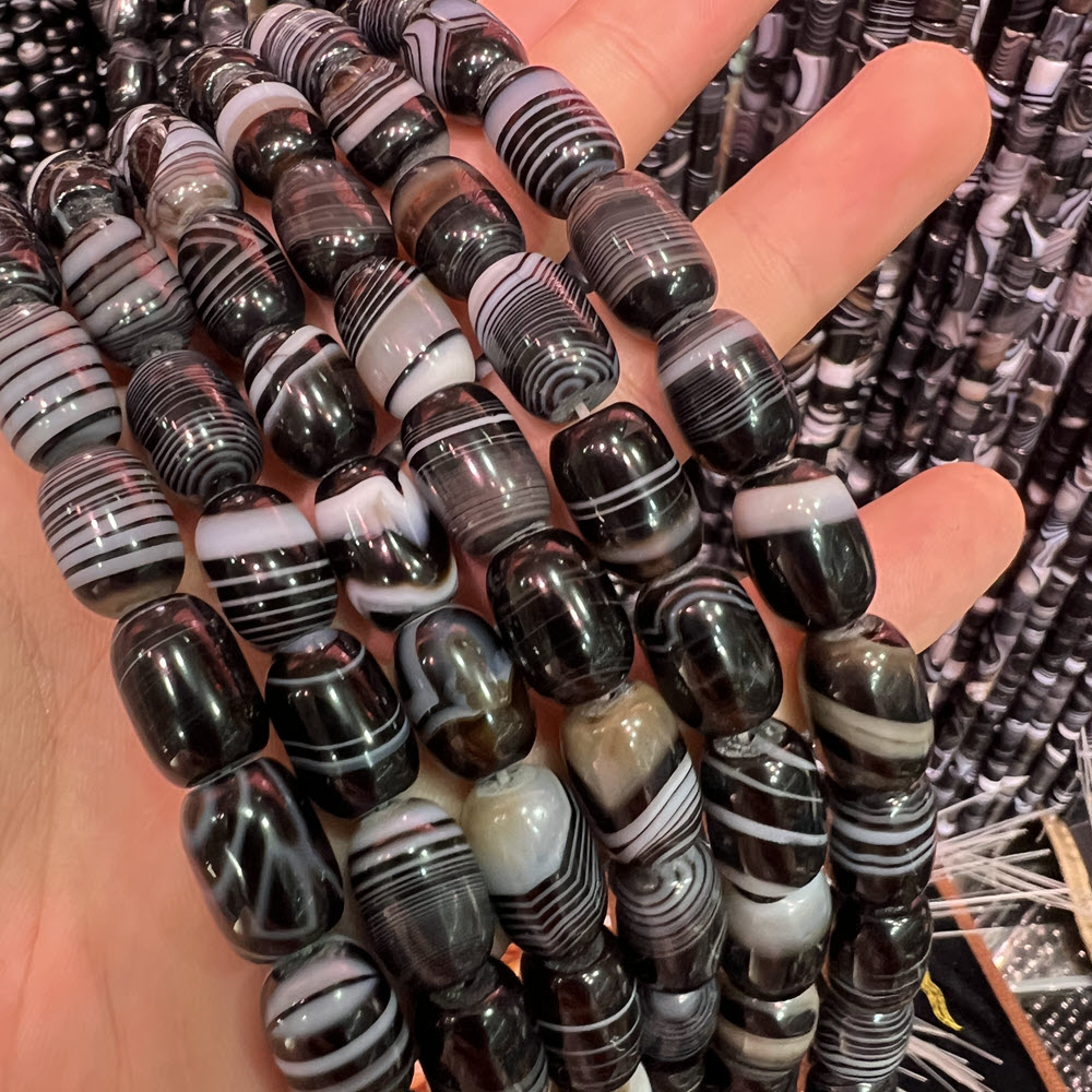 Doğal Taş Siyah Akik Taşı 8x12 - Jewelry Making Store incelemesi ve fiyatı
