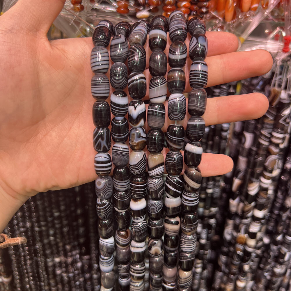 Doğal Taş Siyah Akik Taşı 8x12 - Jewelry Making Store incelemesi ve fiyatı