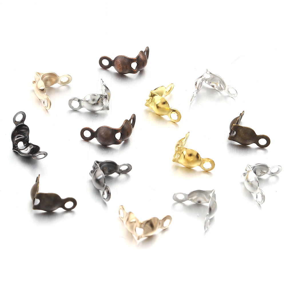 200 adet/grup Metal Sonu Kıvrı - Jewelry Making Knots For Clasps incelemesi ve fiyatı