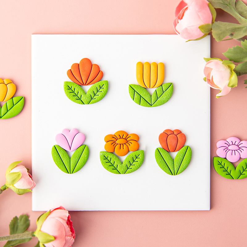 Lale Çiçek Yaprağı Yumuşak Çöm - Jewelry Making In Clay incelemesi ve fiyatı